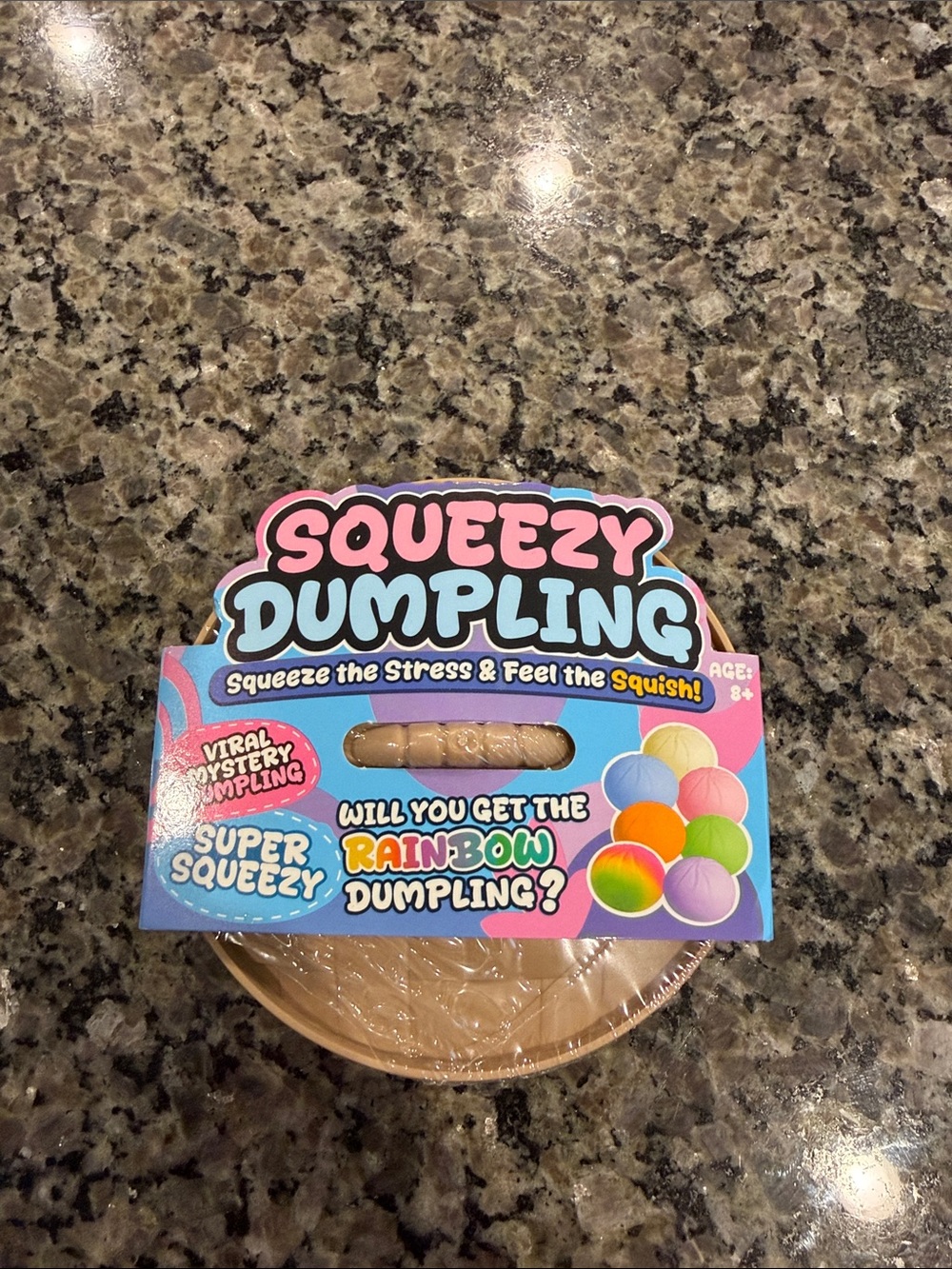 Squeezy Dumpling Stress Toy Mystery dumpling